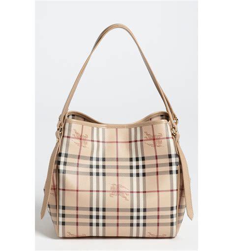 burberry haymarket barrel bag|Burberry haymarket check tote bag.